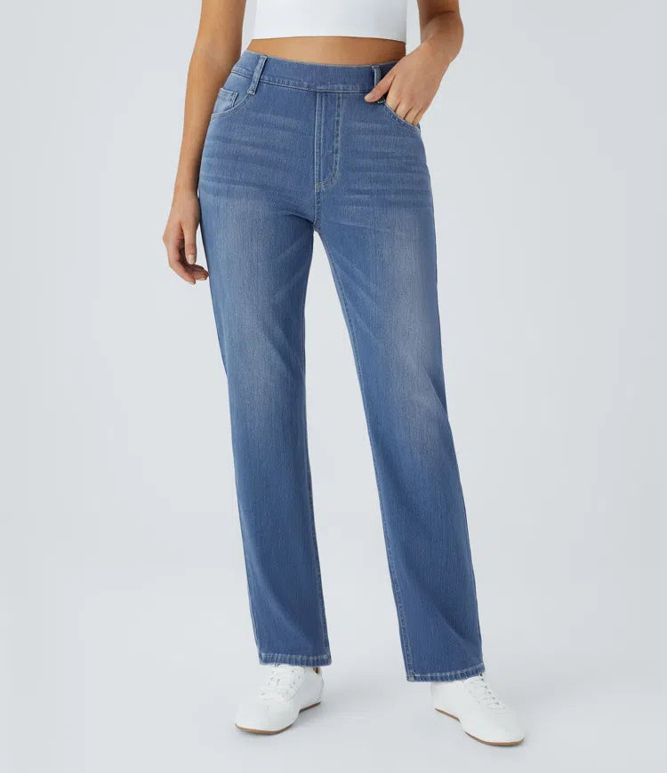 Nellie's| High-Waist Slim Jeans