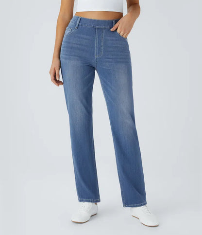 Nellie's| High-Waist Slim Jeans