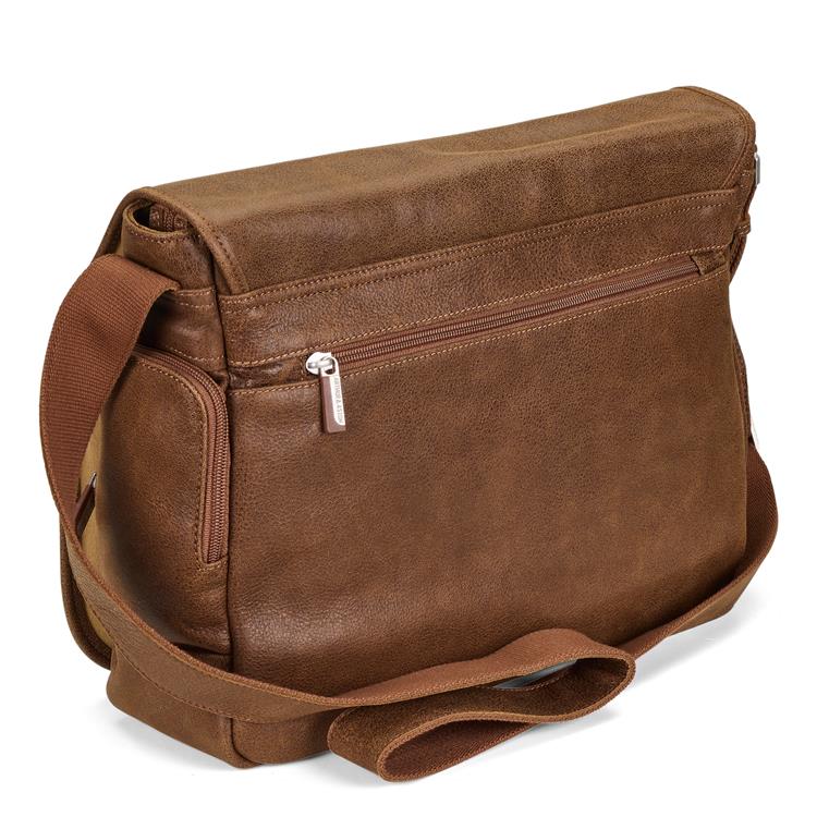 Nellie's| Vintage Classic - Leather Book Bag