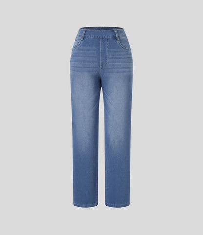 Nellie's| High-Waist Slim Jeans