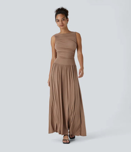 Nellie's| Maxi Dress with Ruffles and Pockets