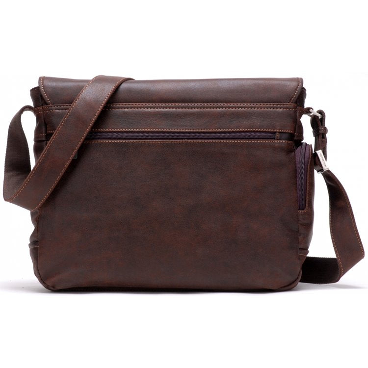 Nellie's| Vintage Classic - Leather Book Bag