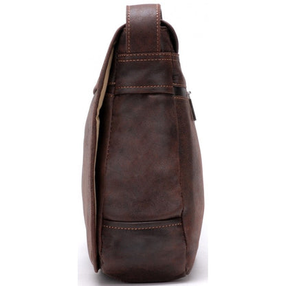 Nellie's| Vintage Classic - Leather Book Bag