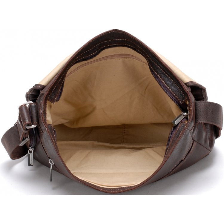 Nellie's| Vintage Classic - Leather Book Bag